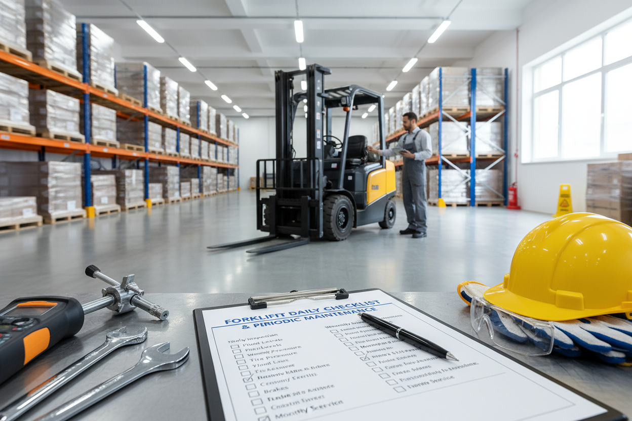 Forklift Periyodik Bakım Tablosu ve Günlük Kontrol Listesi